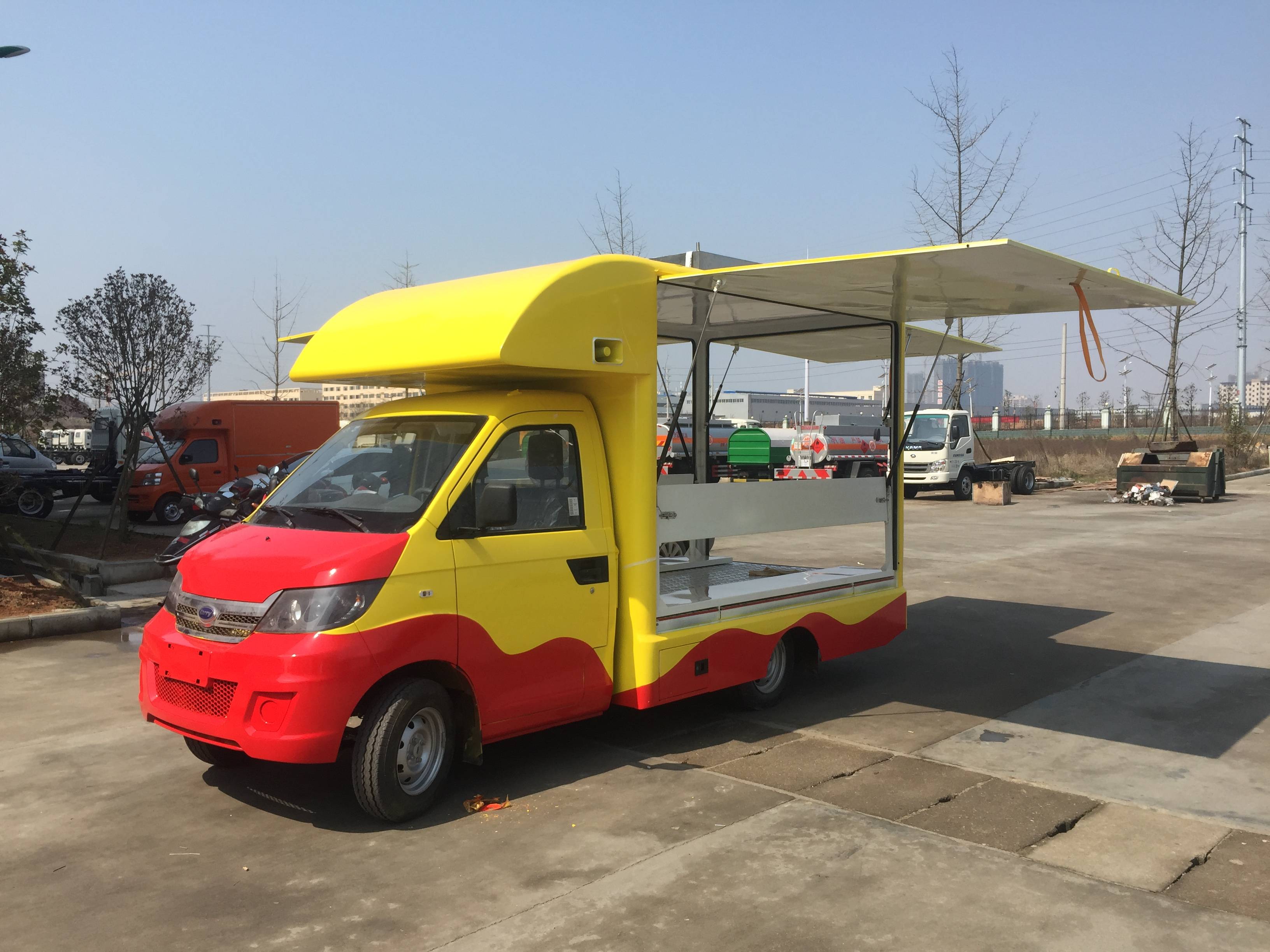 多功能流动餐车 流动奶茶车 蓝牌c证驾驶_不锈钢_箱体_移动