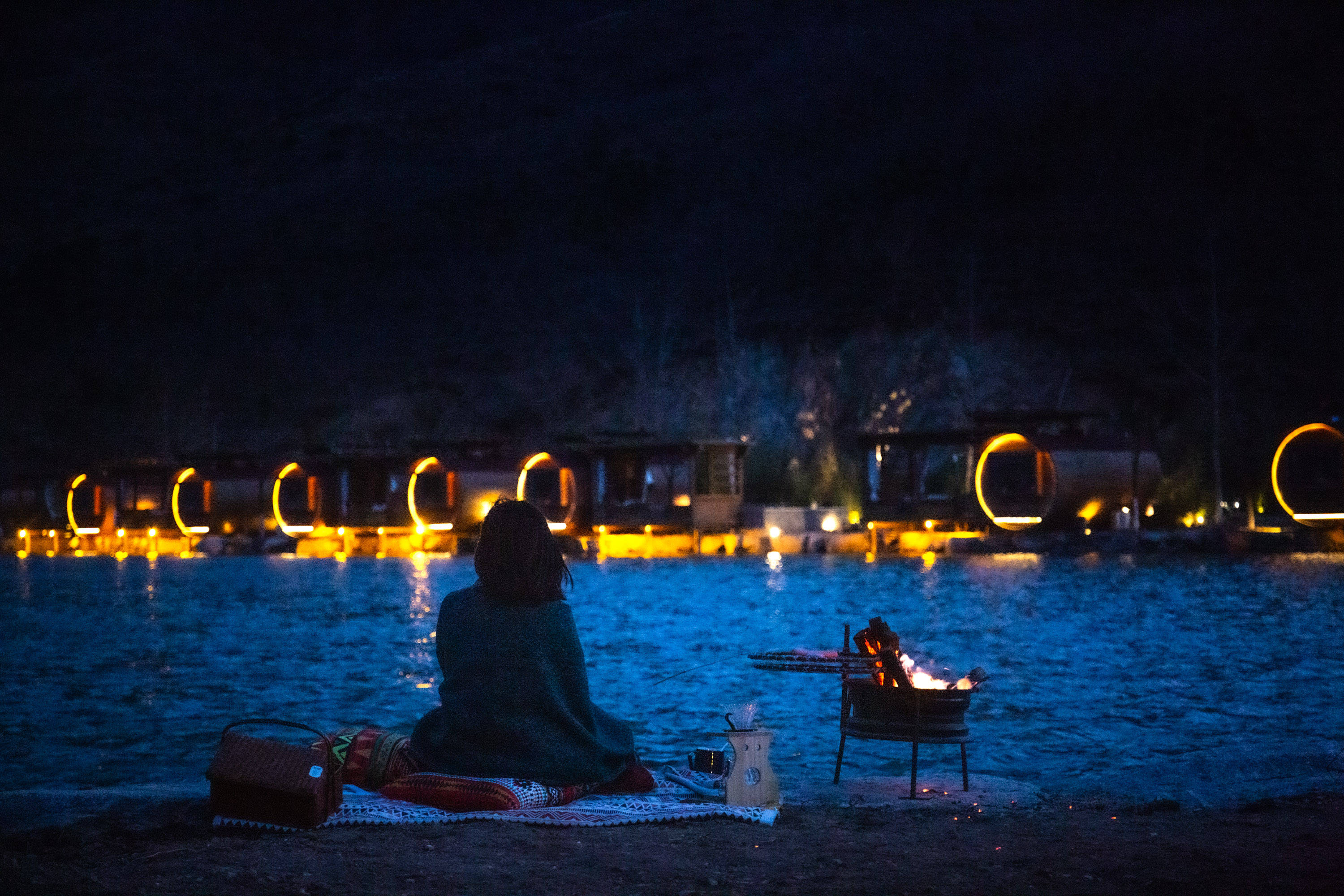 观星露营济南爆款星空营地轻松出大片