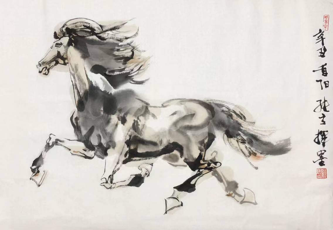 龙纯立早在二十世纪七十年代与陈逸飞,夏葆元,韩硕同时代掘起美术界