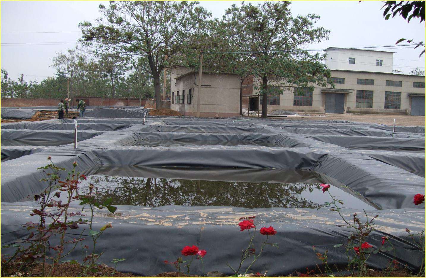 鱼塘养殖土工膜铺设技术要领