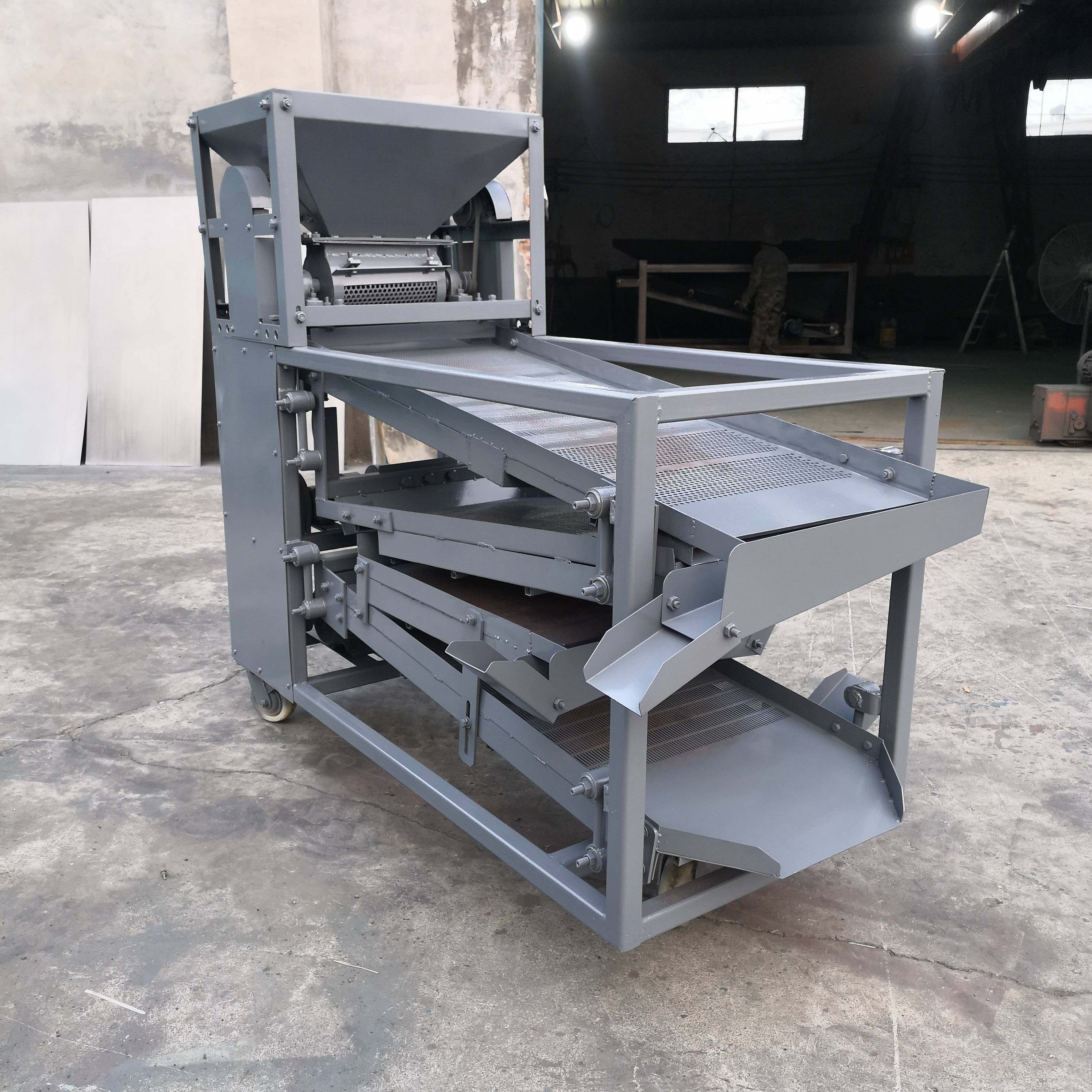 花椒除杂机青花椒筛分机红花椒清理筛振动筛筛选机_三种型号_中型_电