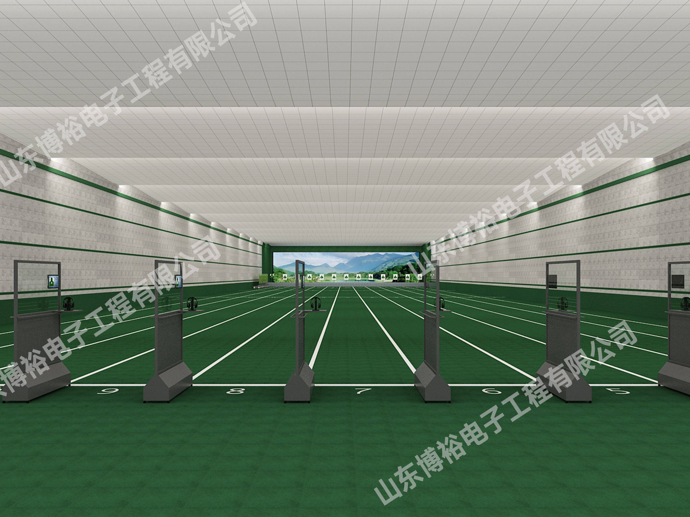 室内靶场设计方案一般由承建方进行实地考察出方案,不存在另外收费的