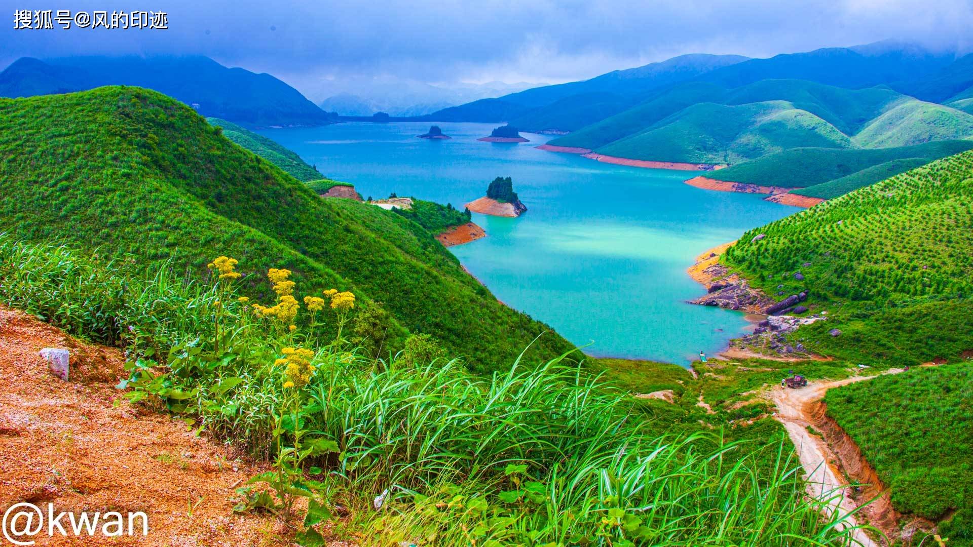 静卧在桂北全州山峦之中的这个天湖,素颜下的风景都比加了滤镜美_盘山