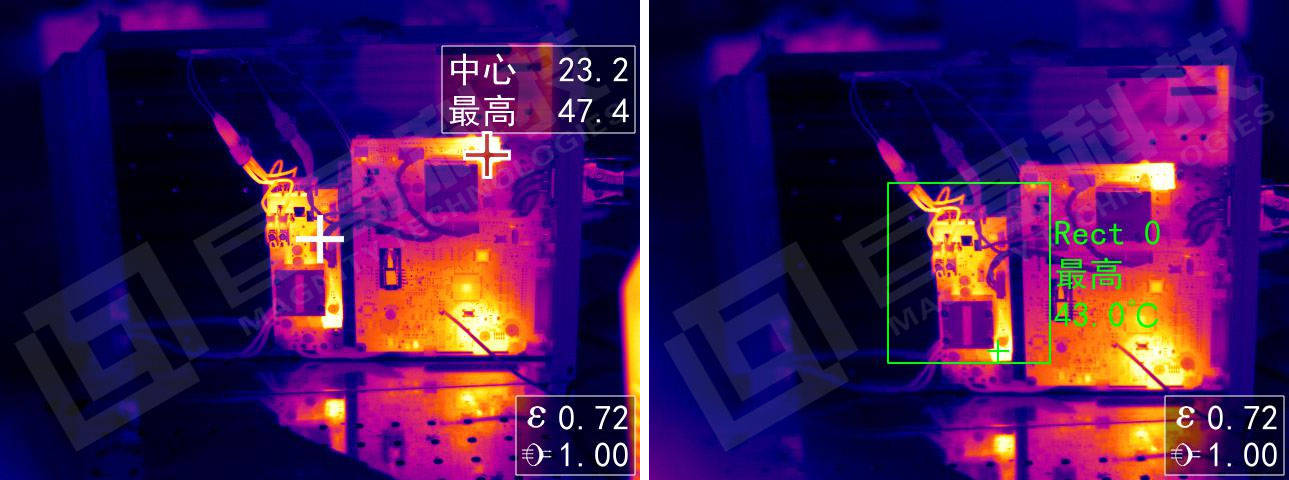 红外热像仪在MOPA光纤激光器检测中的应用