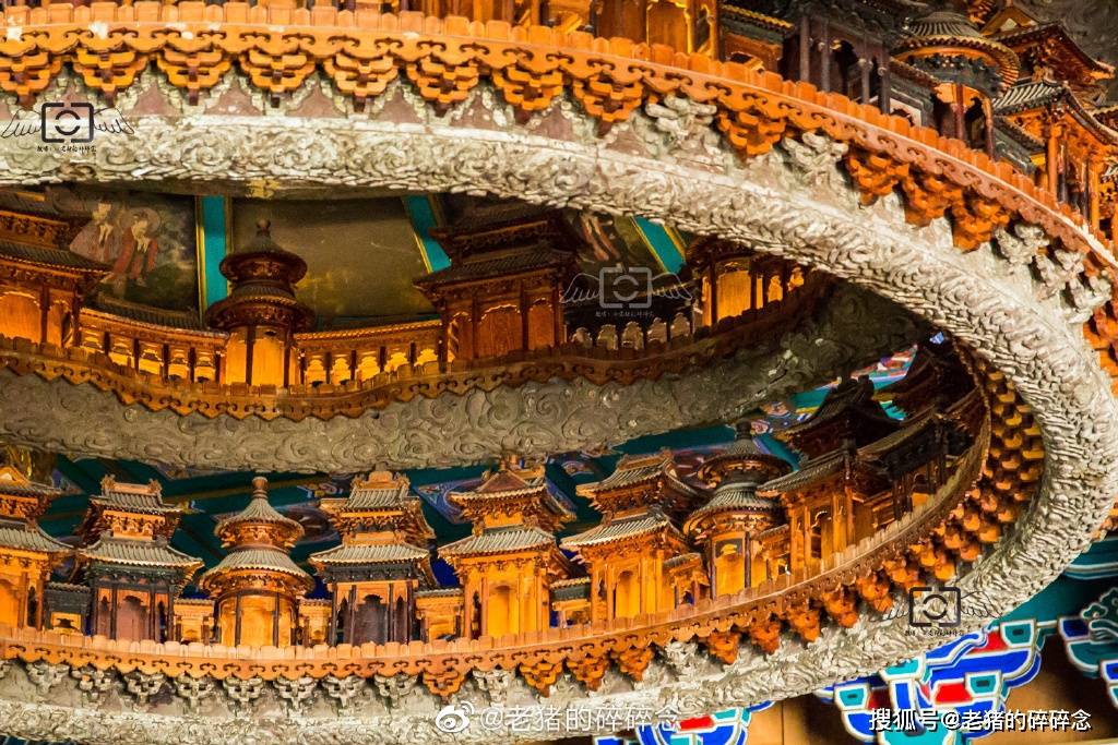 惊艳绝伦古建筑的天花板隆福寺藻井了解一下