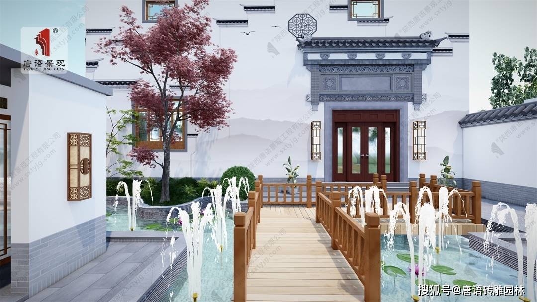 100平私家“花园庭院”设计,打造休闲苏式小院-搜狐大视野-搜狐新闻