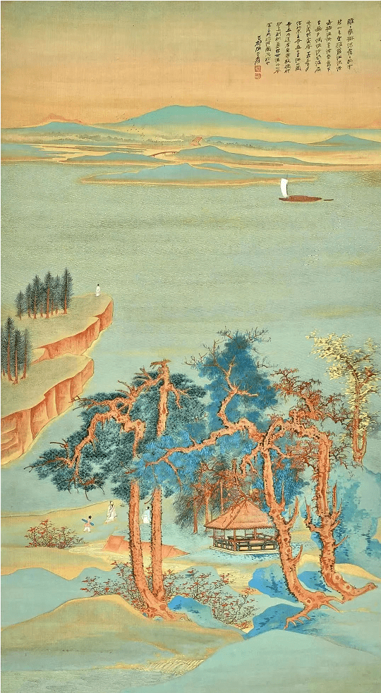 盘点张大千近年山水画成交作品_搜狐网
