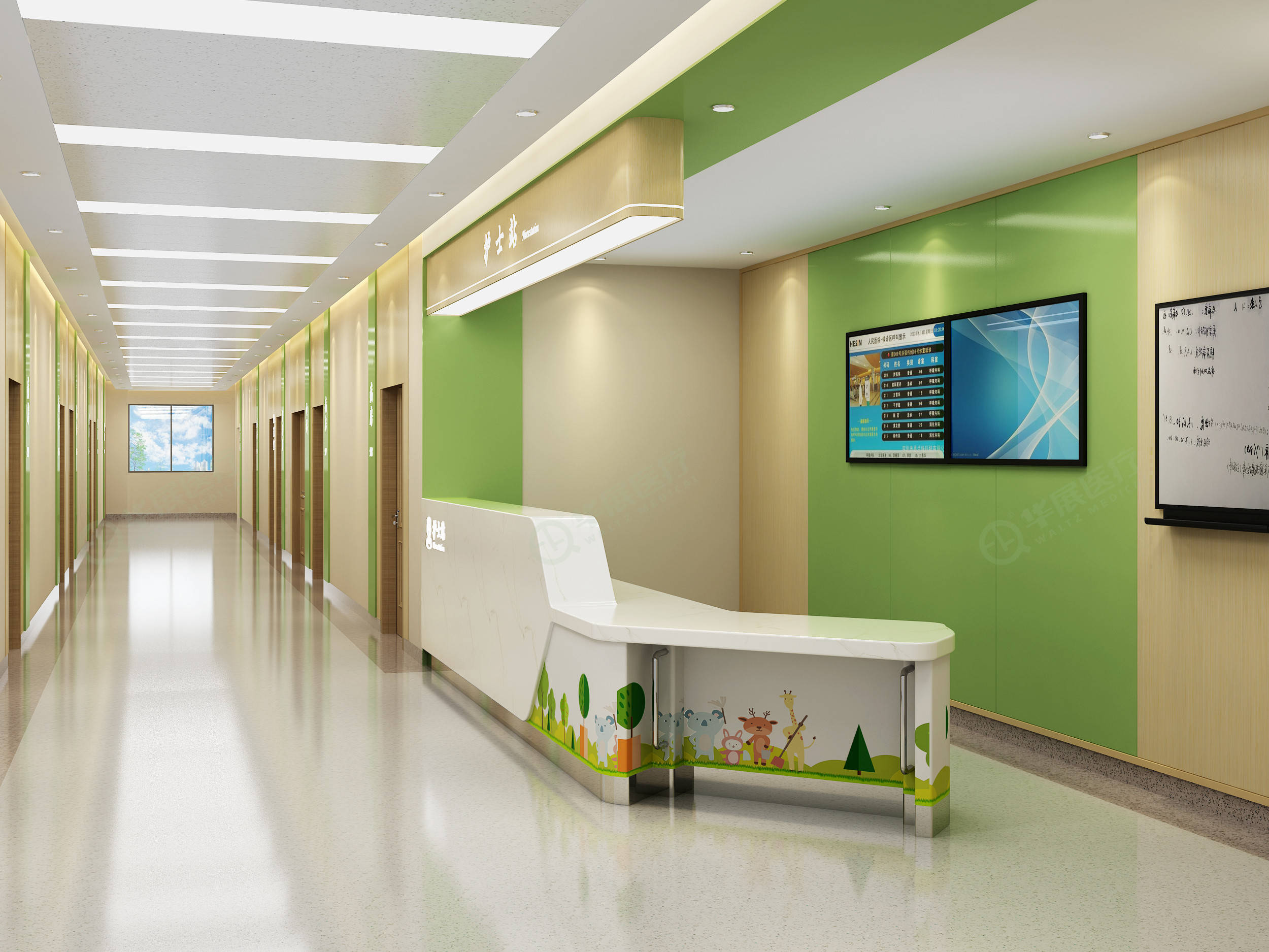 新医院护士站设计图图片