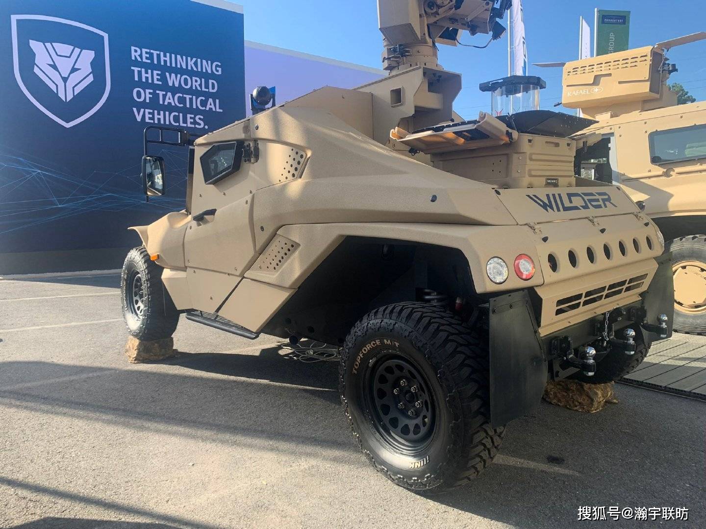 以色列plasan公司的wilder4x4轻型装甲车