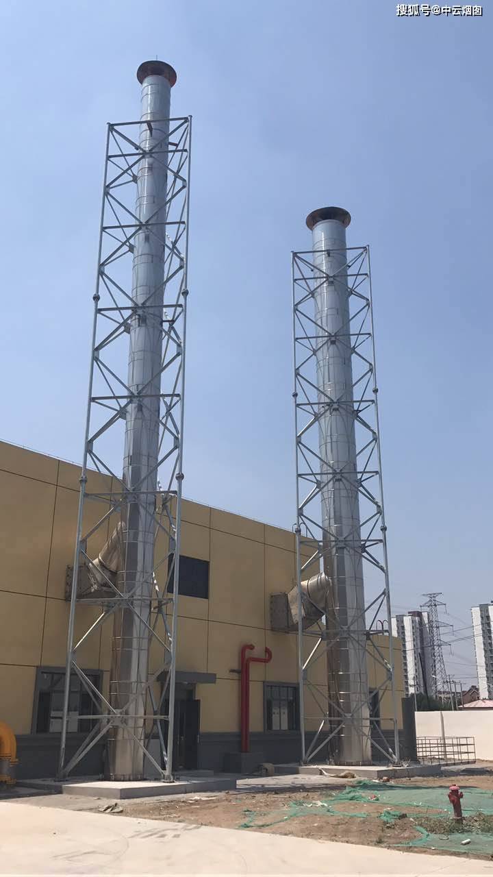 塔架式烟囱的新建,工业烟囱工厂,烟囱改造的办法._焊接_隔热_试验