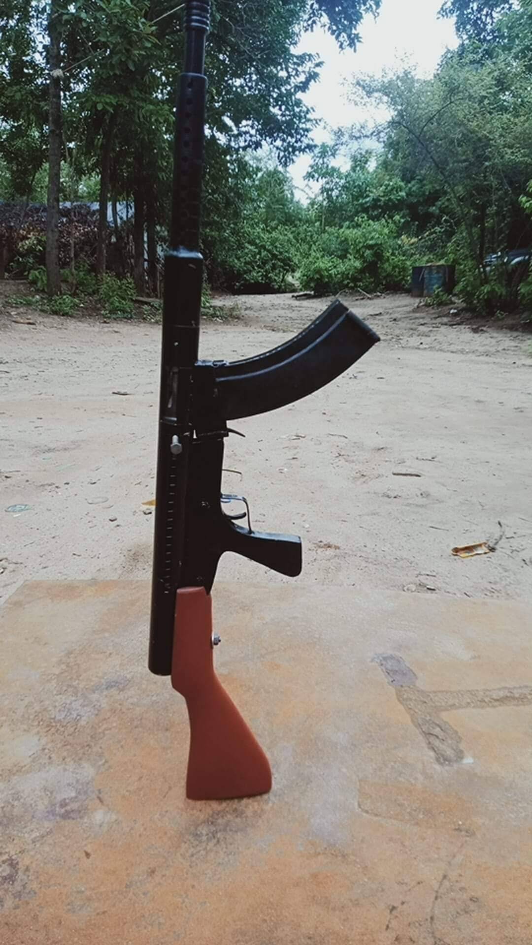 缅甸实皆省抵抗武装已能生产枪机旋转闭锁步枪_人民_亚玛_的武器