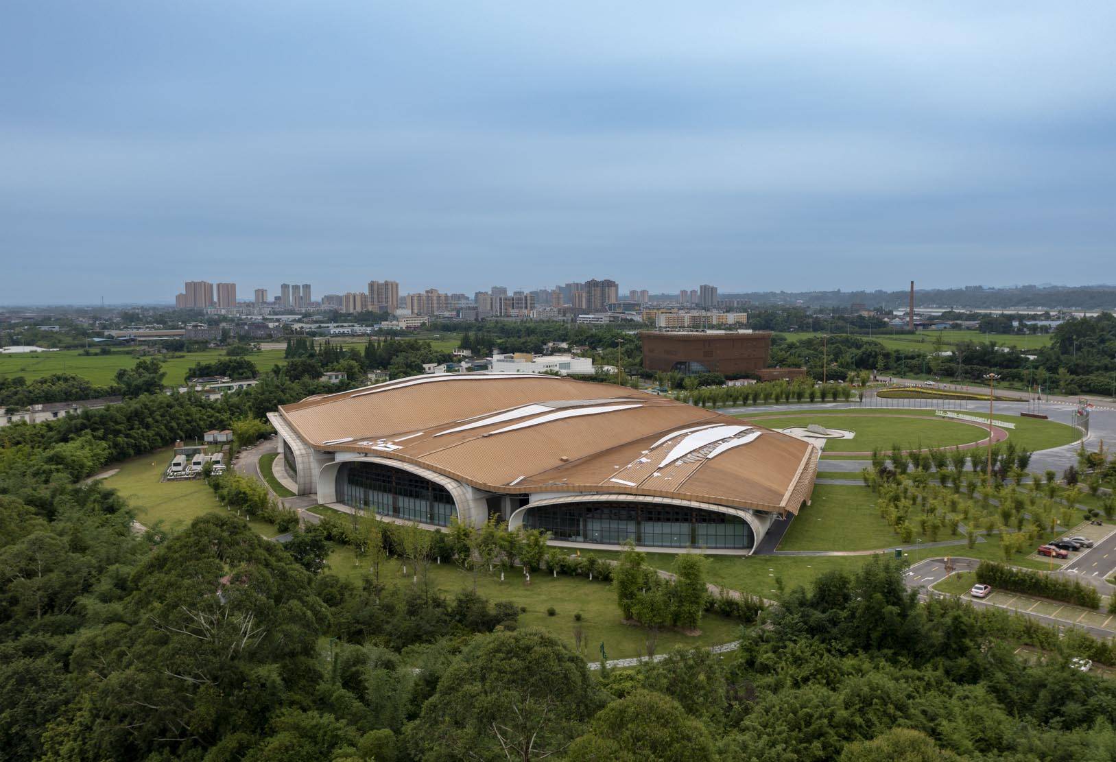 四川青神璀璨夺目的国际竹艺城