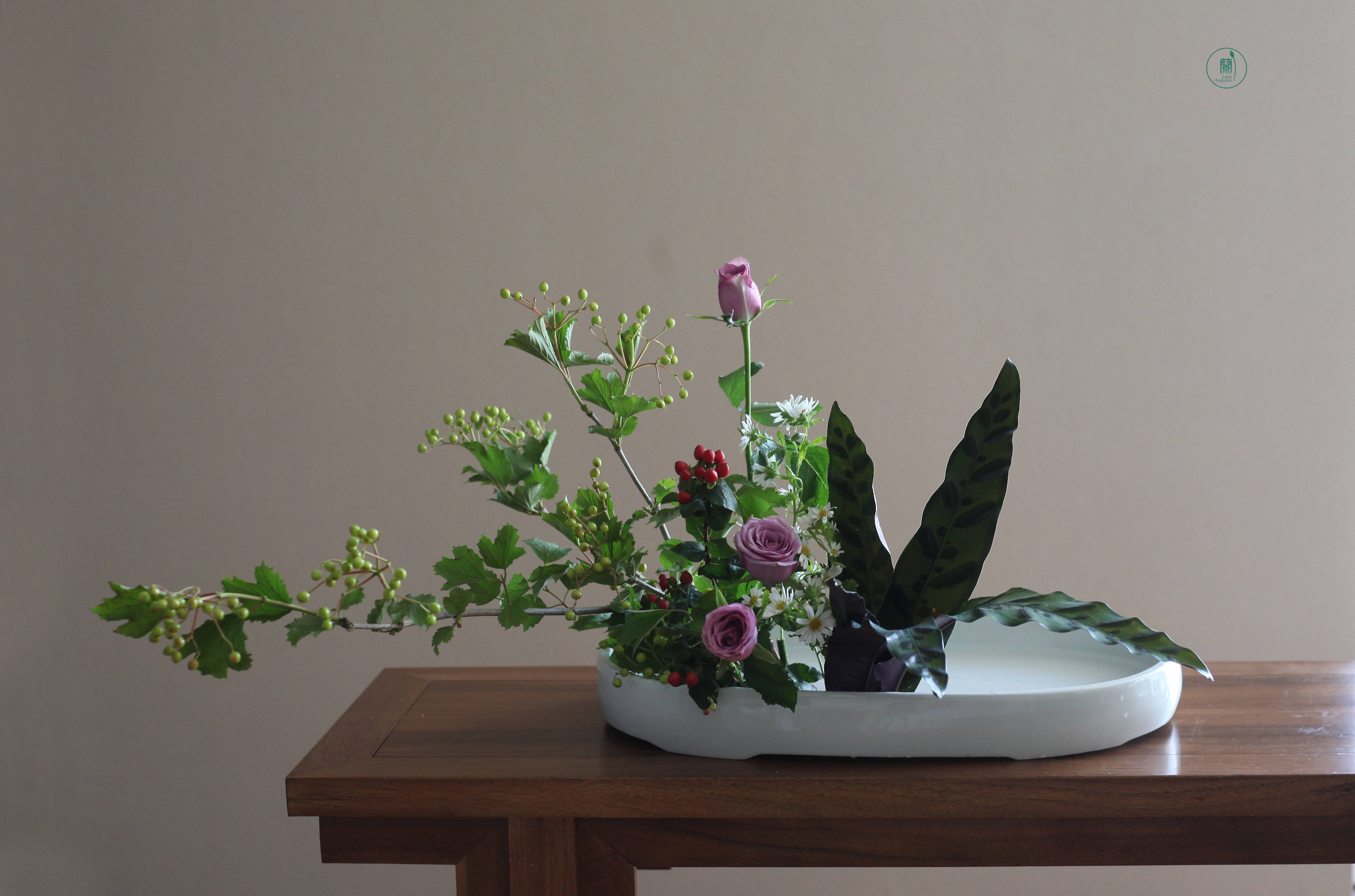 西安蘭印象小原流花道|生活美学课堂