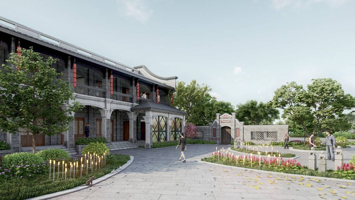 文旅项目设计科图作品——安仁精致新生活·休闲时光栖息地