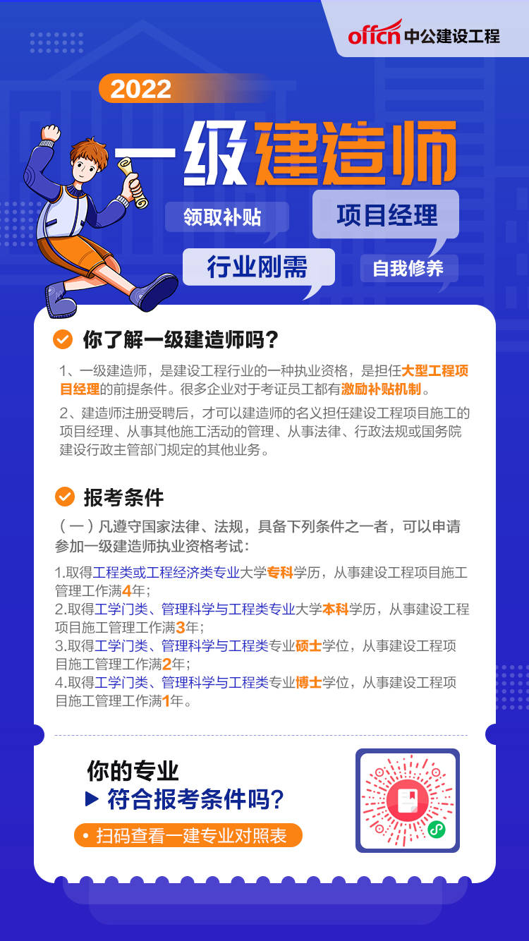 这11类人即使通过考试，也无法注册一建证书！