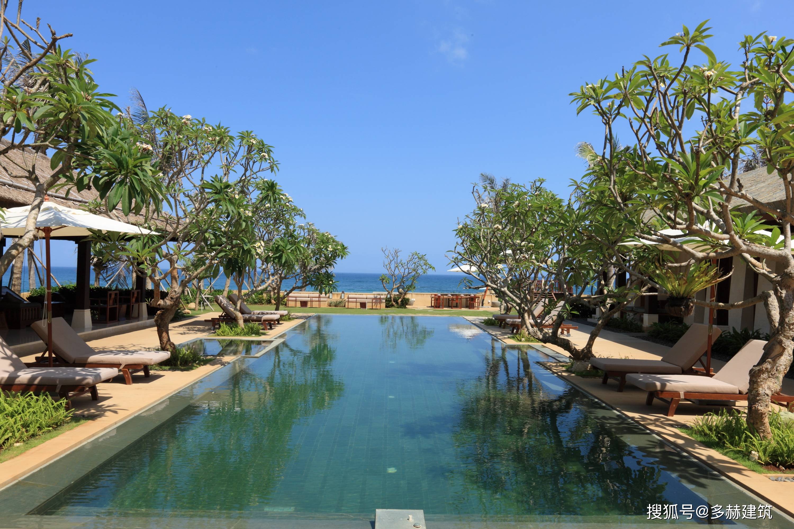 多赫建筑||海南香水湾一号 sanya perfume bay resort hotel