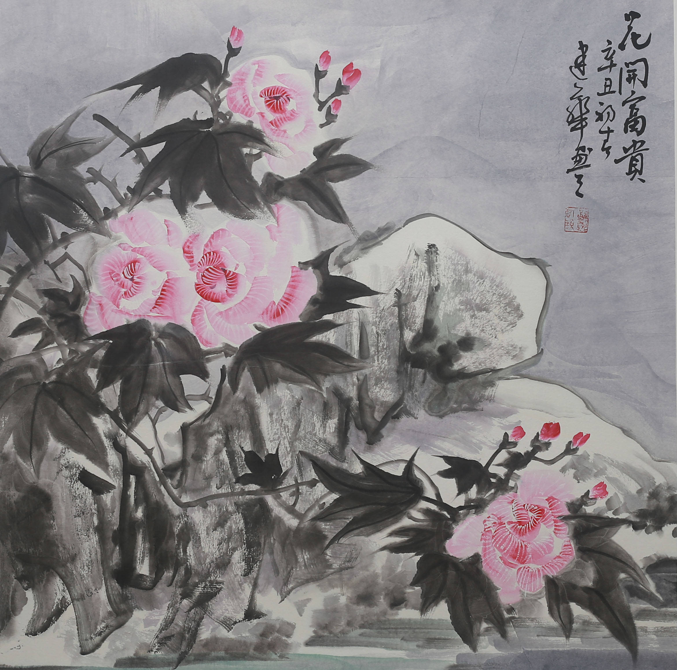 实力派书画家王建华——作品精选_简中寓_花鸟画家_霍春阳