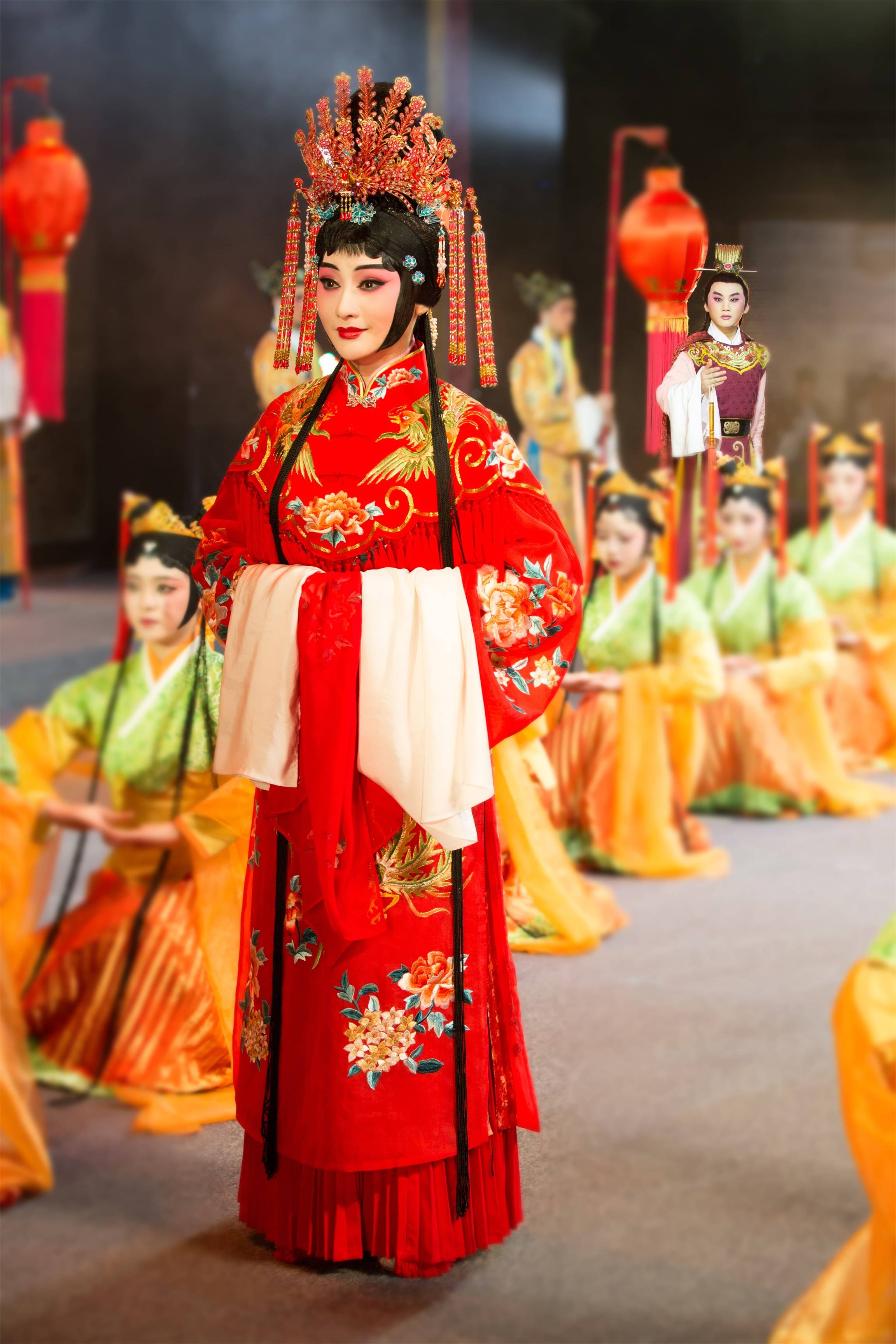 剧照/演出现场:邮册设计稿欣赏:陈俐,国家非物质文化遗产(赣剧)传承人