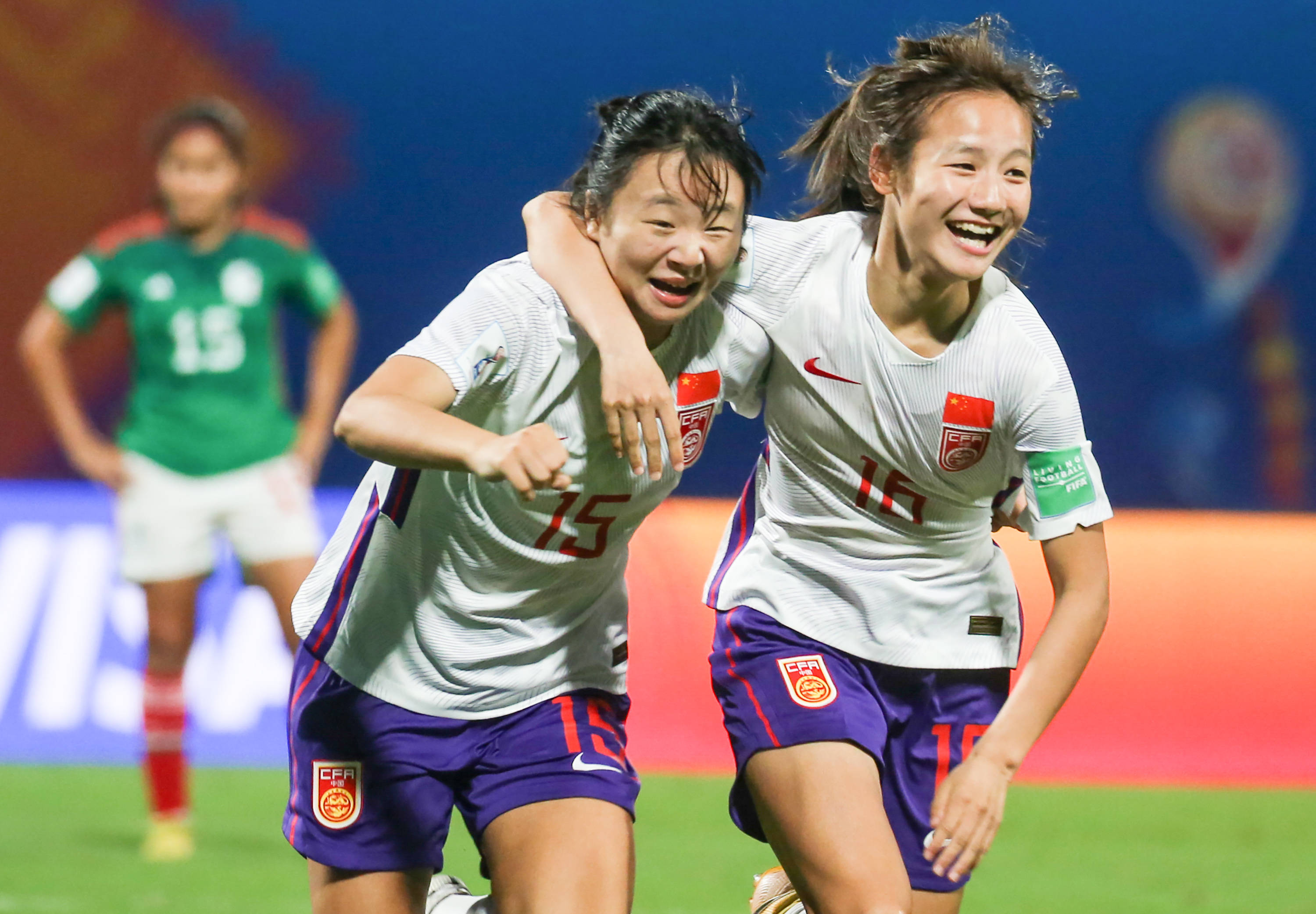U17女足世界杯迎卫冕冠军，中国队不畏对手全力拼_西班牙队_比赛_哥伦比亚队