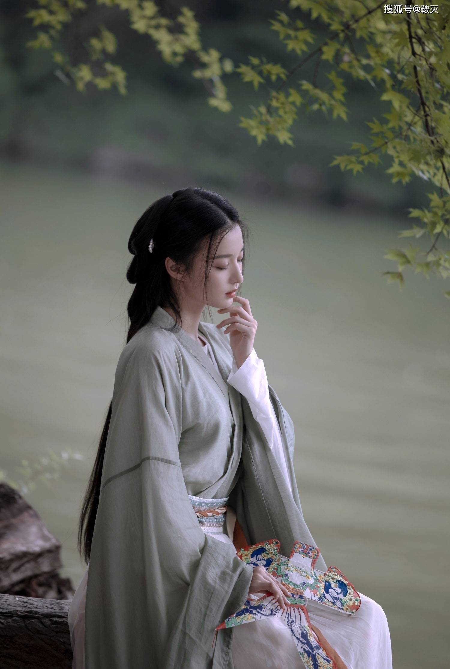 人间绝色,王楚然惊艳汉服照-搜狐大视野-搜狐新闻