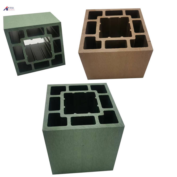 部队军绿色回字型加强结构pe塑料枕木2500*150*150mm_制造_可以替代