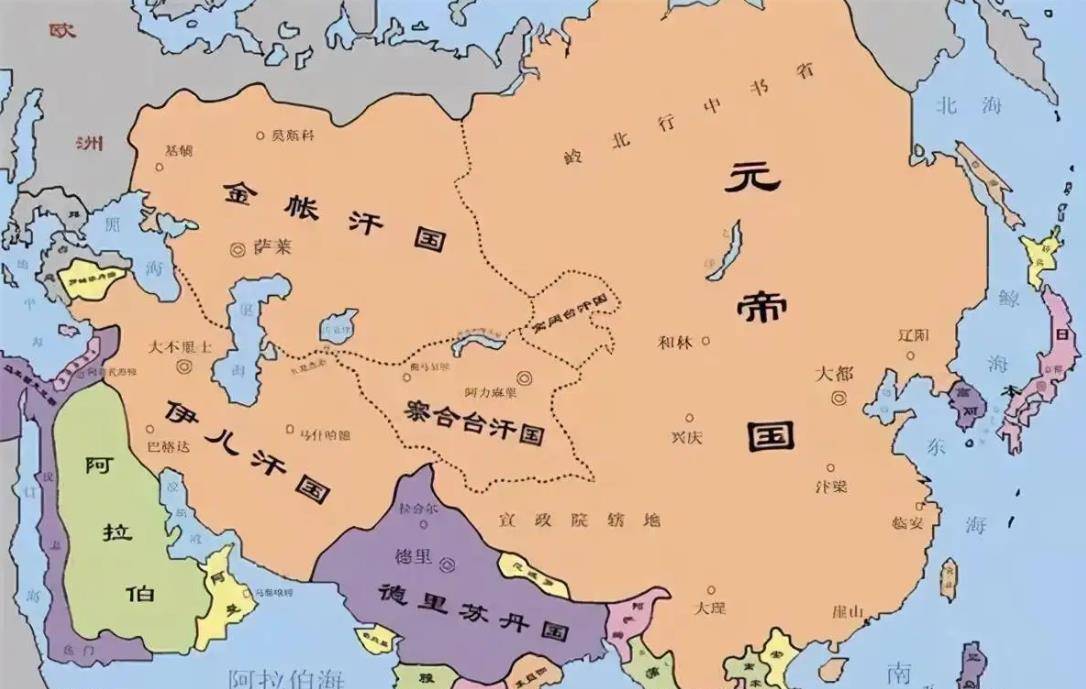 察合台汗国:我们持续了461年_托雷_儿子_封地