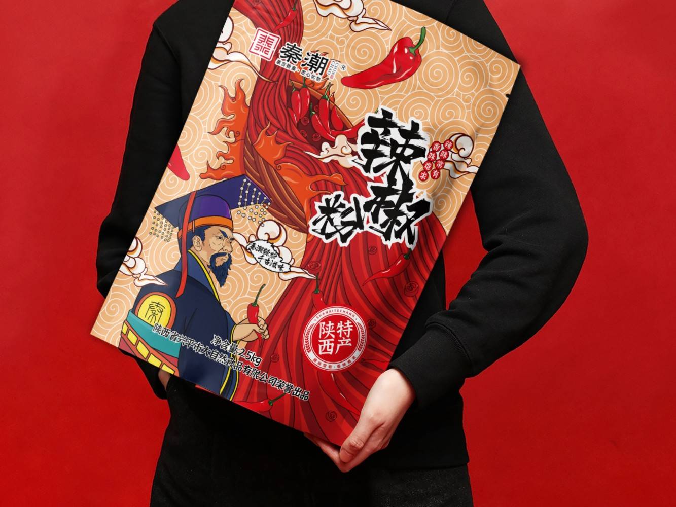 西安秦潮辣椒包装设计_口号_滋味_调料