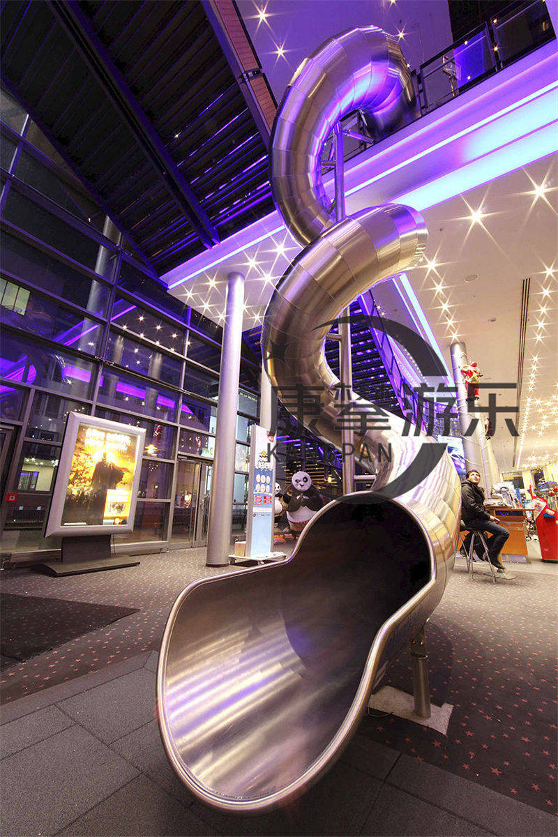 商场室内不锈钢滑梯需要考虑哪些安全问题?_年龄_设施_设计