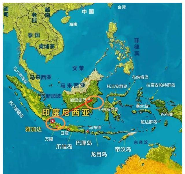 婆罗洲在哪里图片