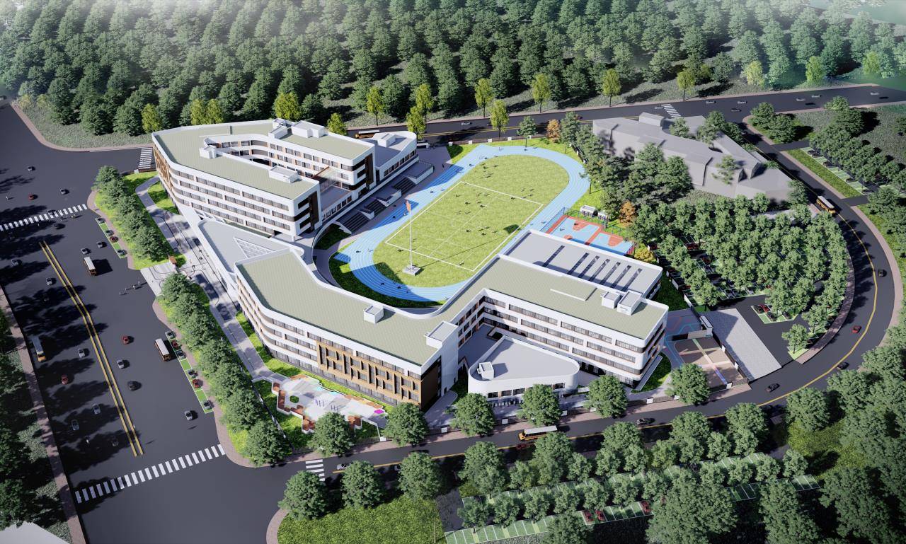 天津港保税区空港学校将设南校区 小学部教学楼计划今年秋季学期率先