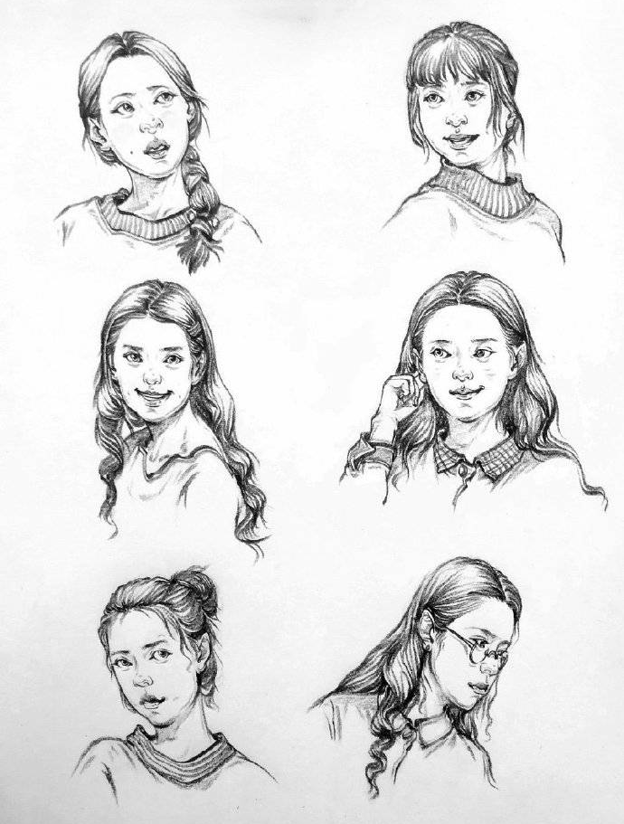 九方艺考 | 赖源线性速写局部_画面_对比_要求