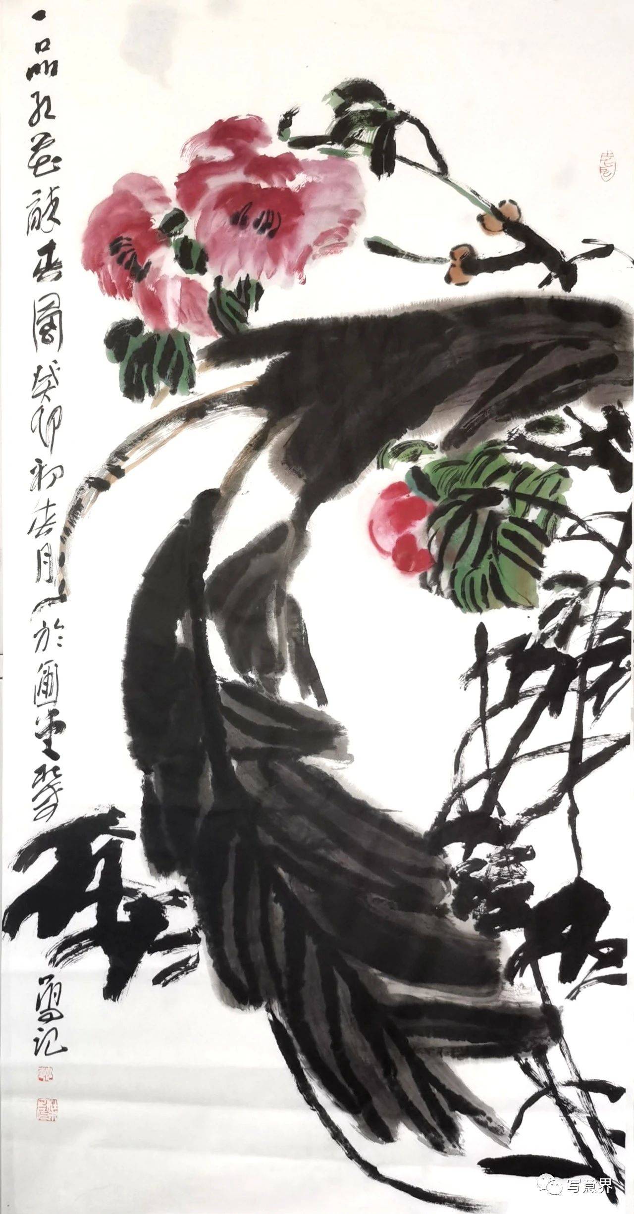 【采访报道】2023年中国著名画家杜未——国画作品赏析_花鸟画_天水