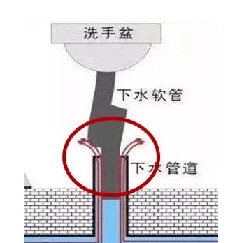 地漏存水杯的原理图片