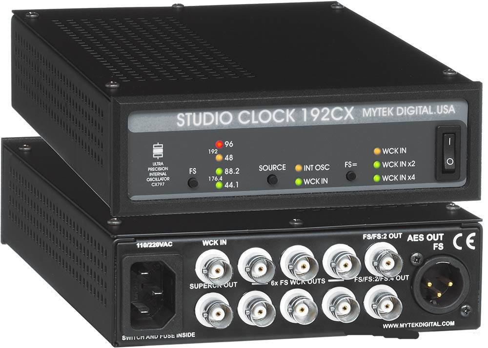 mytek studioclock 192cx 时钟同步器录音棚混音棚音视频时钟同步器