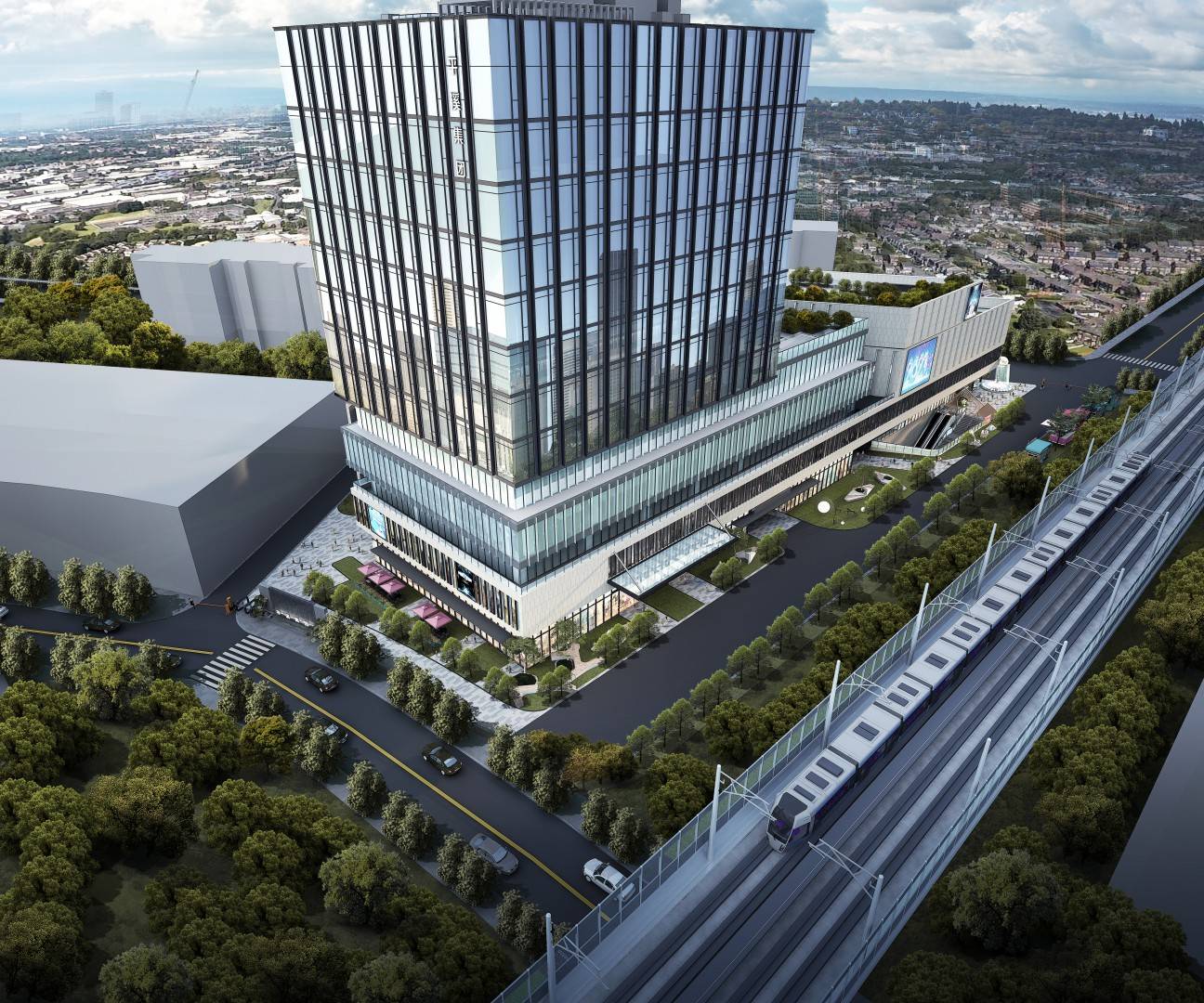 平溪商业广场-虹口江湾镇甲级写字楼_项目_地铁_多了一个