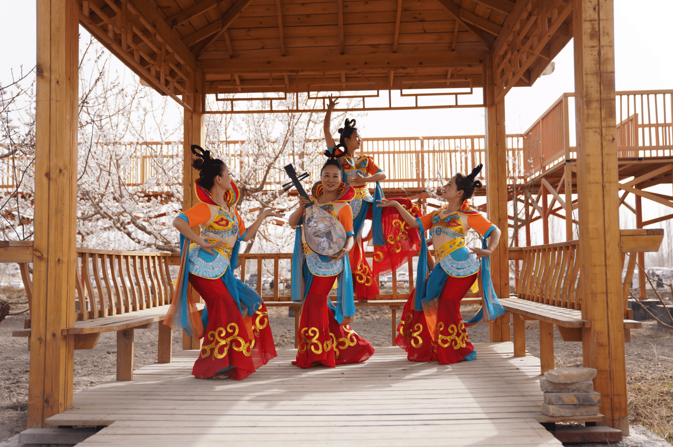 轮台县首届白杏文化旅游节之"杏花开了"赏花季系列活动纪实_游客_发展