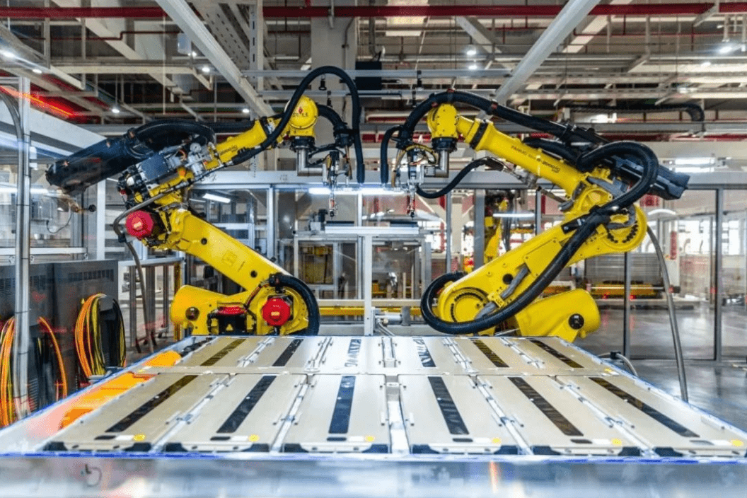 合理性新能源汽车电池装配线的设计充分考虑了人机工程学,降低了劳动