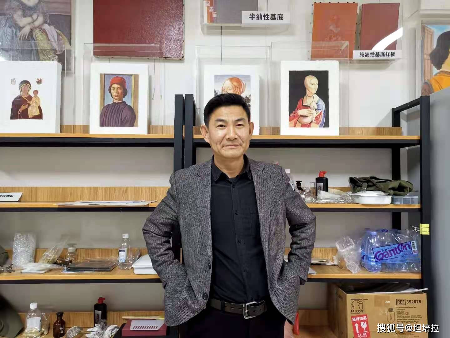 西方绘画丹培拉画家李玉华老师应邀到长春师范大学美术学院讲座圆满