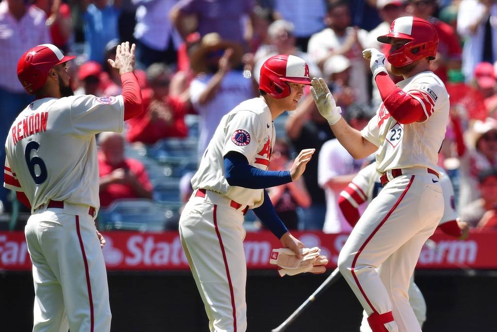 2023赛季MLB常规赛：洛杉矶天使8-7奥克兰运动-搜狐大视野-搜狐新闻