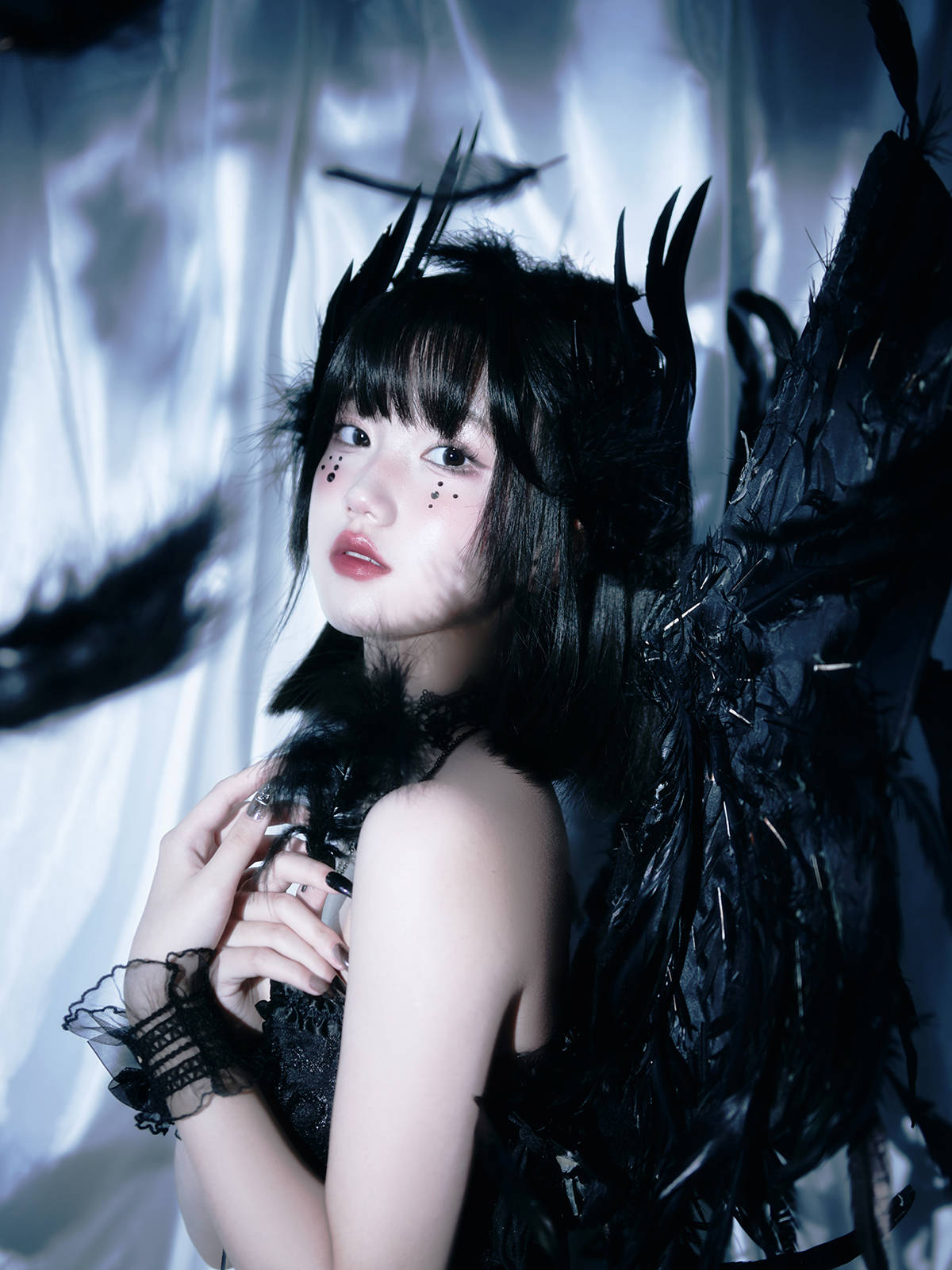 西安写真丨西安绝对人气写真丨时尚写真_双子座_天使与恶魔_星座