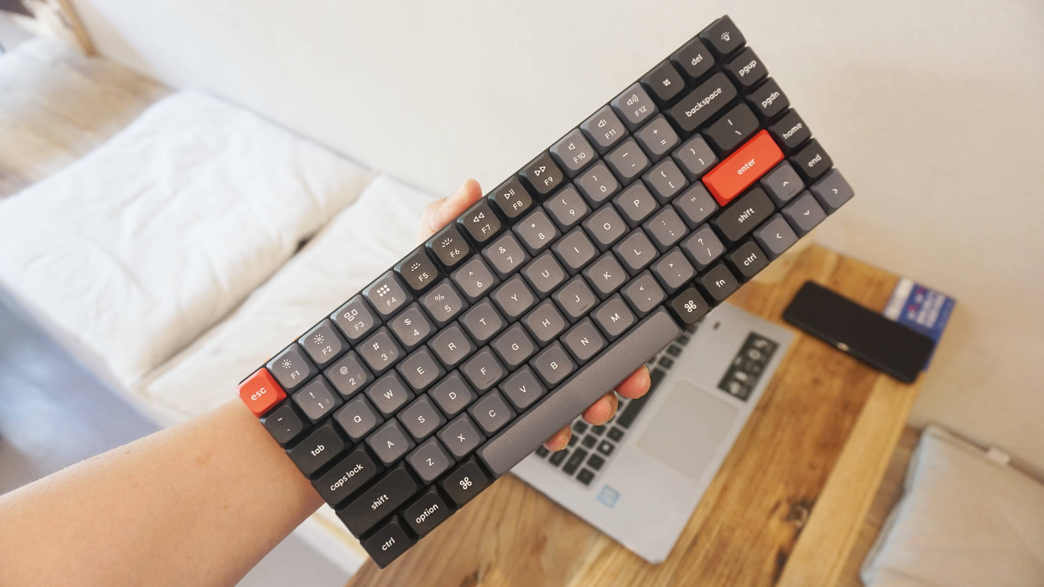 机械键盘之矮轴来袭,Keychron K3 Pro 机械键盘,小巧便携还有光