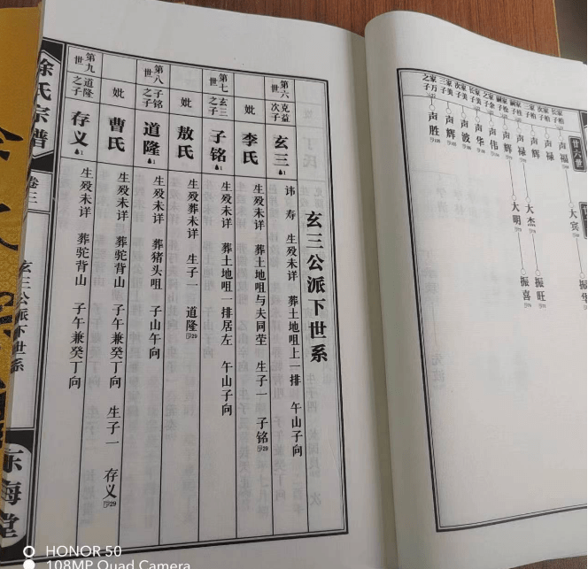 东海堂《徐氏宗谱》,用专业续谱软件云码宗谱排版,自带页码查询功能