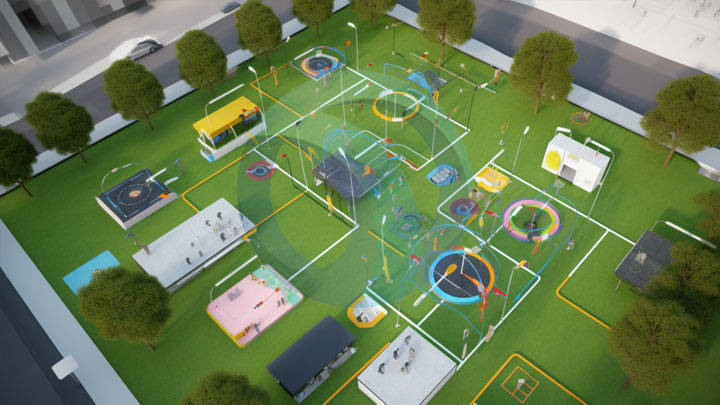 人工智能时代,我们需要什么样的智慧操场?智慧校园运动会来啦!