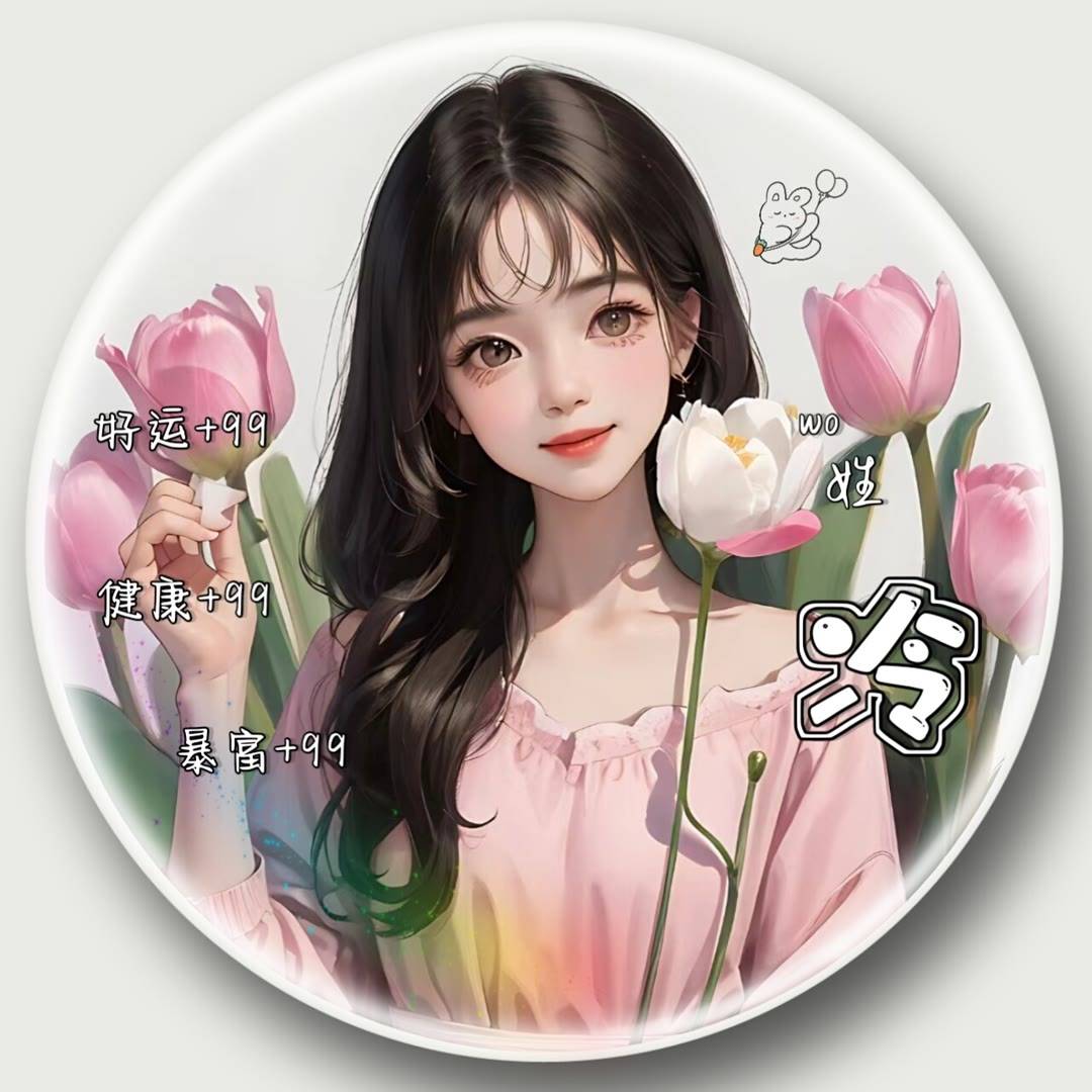 姓氏头像带字图片2023年款 超好看_设计_微信_定制