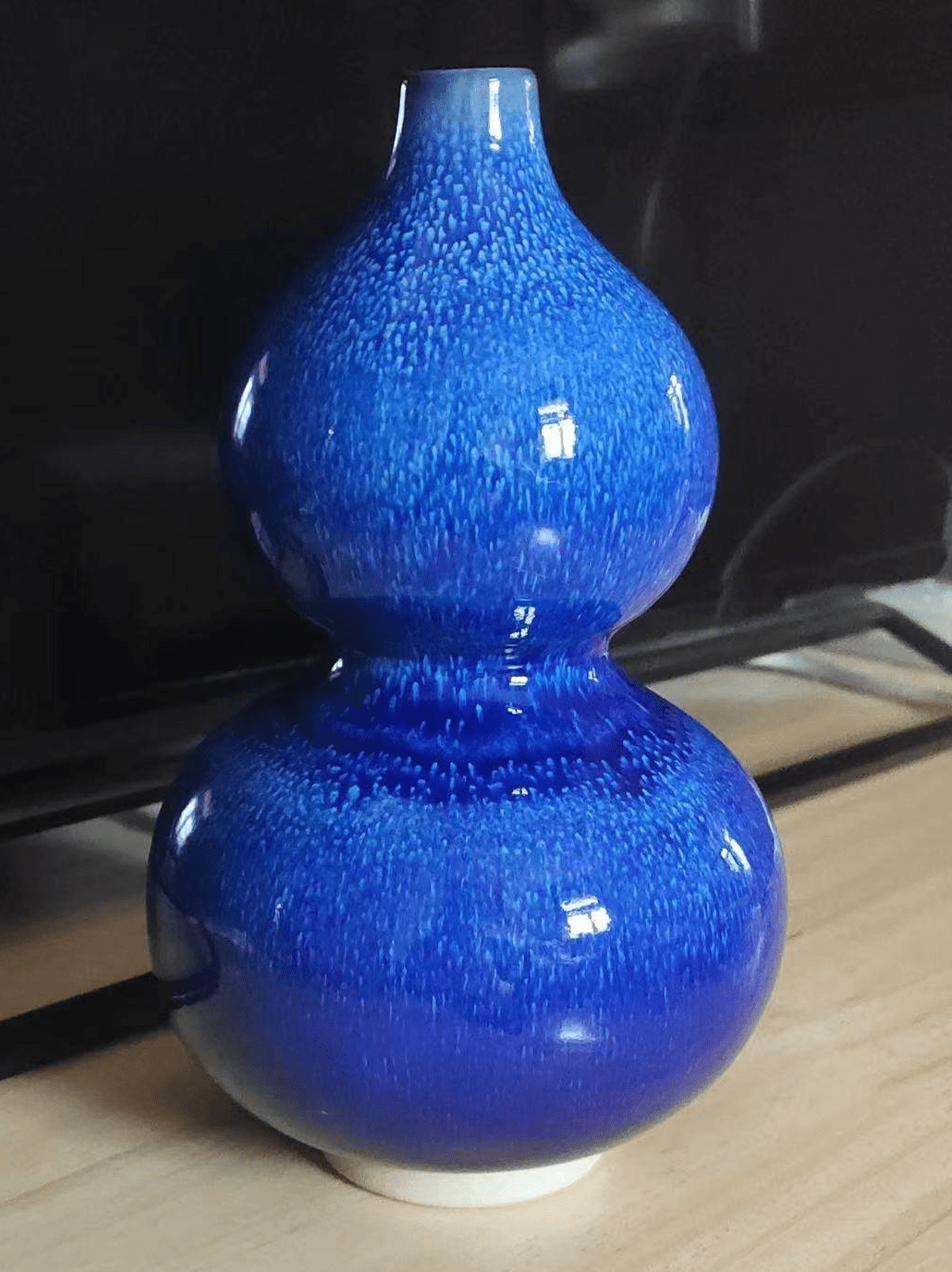 爐鈞釉尊 唐物 中国古玩 中国美術 XMF-中国古美術 時代物 水盂 鈞窯 紫斑 文房具 書道具 唐物