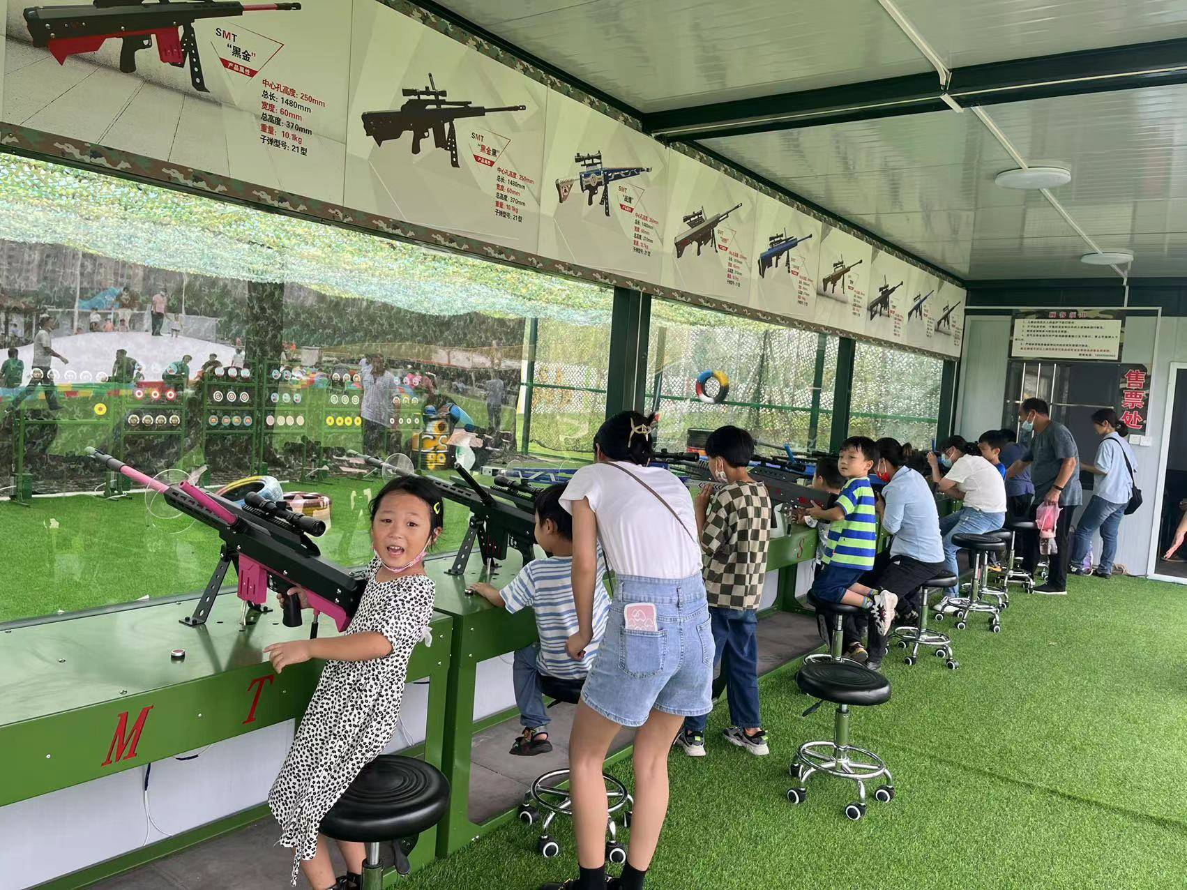 河南斯玛特气炮枪开个气炮枪射击馆如何预算如何规划?_设备_游乐_装修