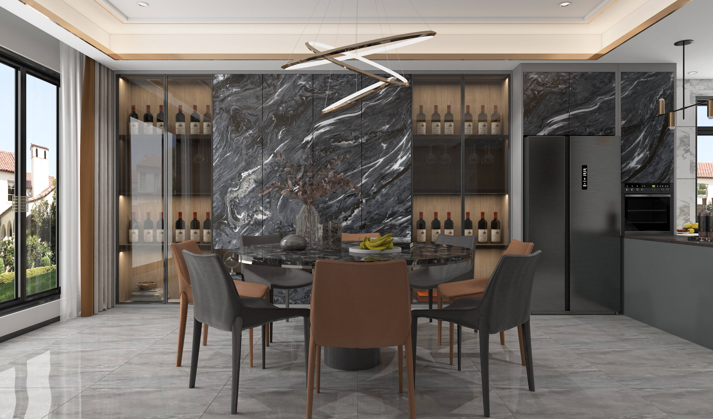 开次直播,被问爆的一款高级感岩板背景墙