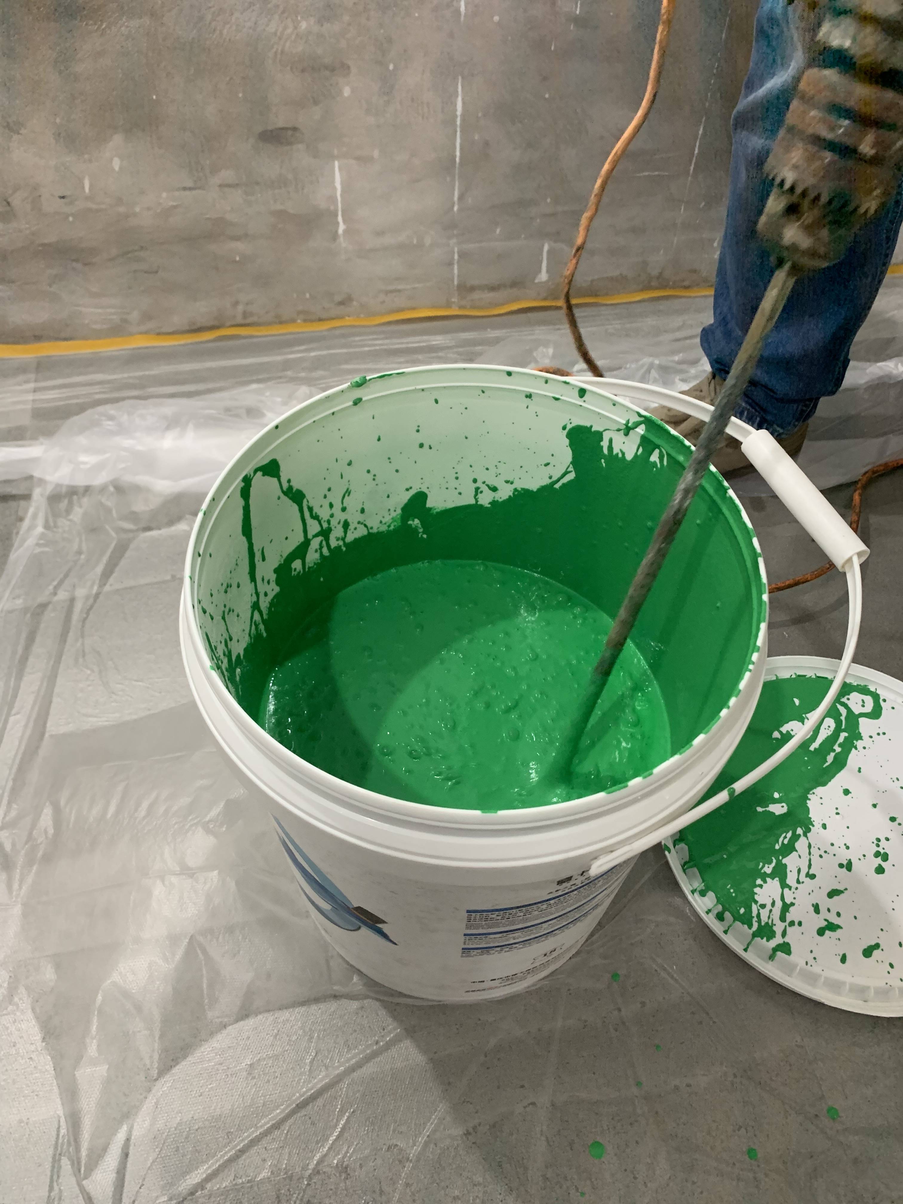 防水涂料搅拌,你会吗?