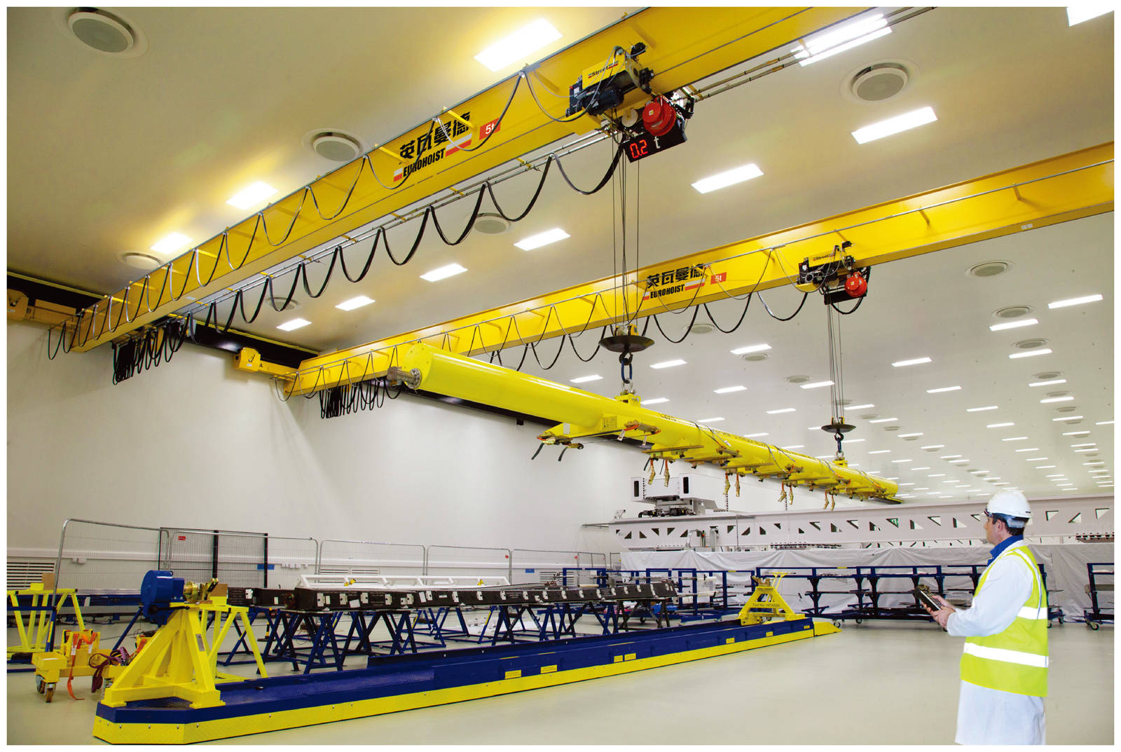 5吨电动单梁悬挂起重机|eurohoist英瓦曼德分享_操作_进行_优势
