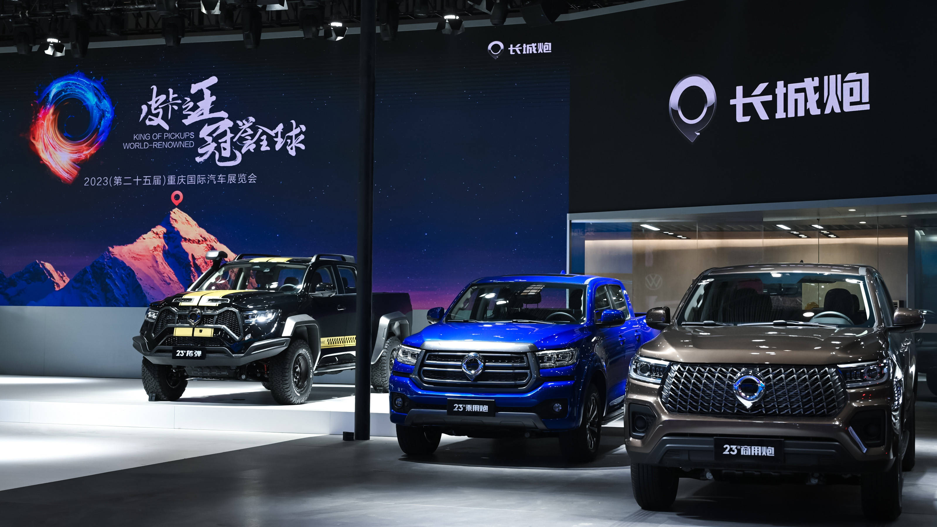 2023款龙弹25.68万元上市,长城炮超强皮卡阵容大秀硬核实力